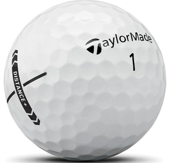 Taylor Made Distance+ (2025) Golf Balls, White, 3 Pack New Taylor Made Distance+ (2025) Golf Balls, White, 3 Pack New
