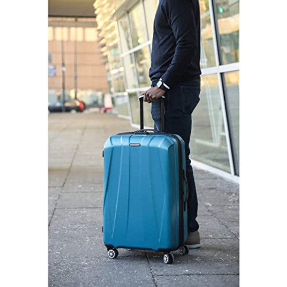 SAMSONITE CENTRIC 2 HARDSIDE EXPANDABLE LUGGAGE SPINNER WHEELS - CARIBBEAN BLUE SAMSONITE CENTRIC 2 HARDSIDE EXPANDABLE LUGGAGE SPINNER WHEELS - CARIBBEAN BLUE