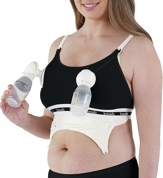 BRAVADO DESIGNS BASICS BY BRAVADO HANDS FREE PUMPING BRA - SMALL - BLACK New BRAVADO DESIGNS BASICS BY BRAVADO HANDS FREE PUMPING BRA - SMALL - BLACK New