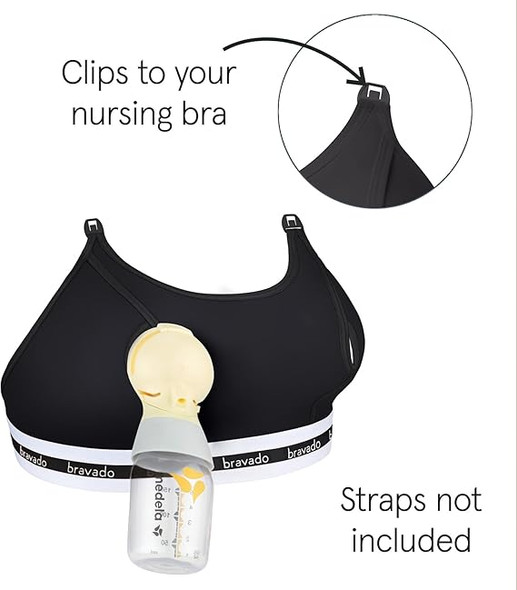 BRAVADO DESIGNS BASICS BY BRAVADO HANDS FREE PUMPING BRA - SMALL - BLACK New BRAVADO DESIGNS BASICS BY BRAVADO HANDS FREE PUMPING BRA - SMALL - BLACK New