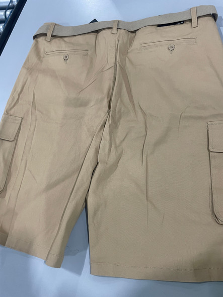 RUGGED TRAIL STRETCH FABRIC, CARGO SHORTS,MENS - SIZE: MEN 42 - KHAKI New RUGGED TRAIL STRETCH FABRIC, CARGO SHORTS,MENS - SIZE: MEN 42 - KHAKI New