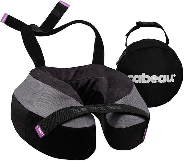 CABEAU TNE S3 TRAVEL PILLOW BERLIN - BLACK New CABEAU TNE S3 TRAVEL PILLOW BERLIN - BLACK New