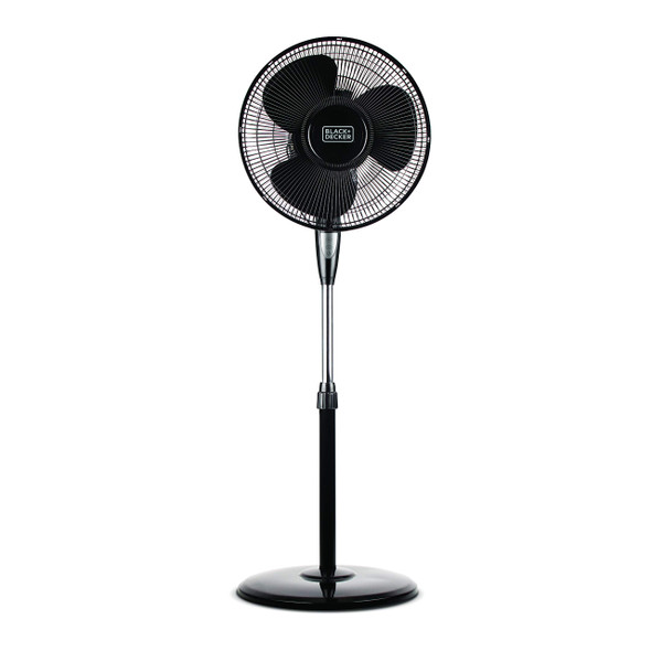 BLACK & DECKER 16 INCHES STAND FAN WITH REMOTE - BLACK BLACK & DECKER 16 INCHES STAND FAN WITH REMOTE - BLACK