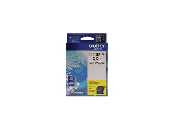Brother LC20EY Super High Yield Ink Cartridge - Yellow