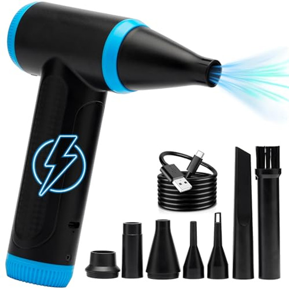 FABMA NA001 150000 RPM AIR DUSTER COMPUTER KEYBOARD JET DRY MINI BLOWER - BLUE FABMA NA001 150000 RPM AIR DUSTER COMPUTER KEYBOARD JET DRY MINI BLOWER - BLUE