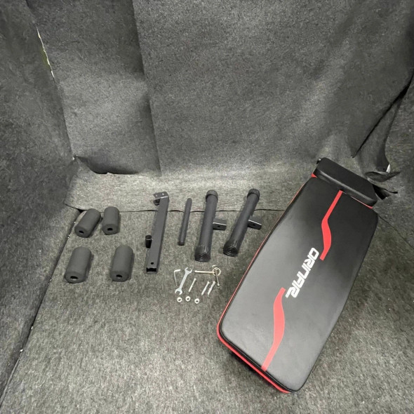 ORINAR ZF-0101 STRENGTH TRAINING WEIGHT BENCH - RED/BLACK ORINAR ZF-0101 STRENGTH TRAINING WEIGHT BENCH - RED/BLACK