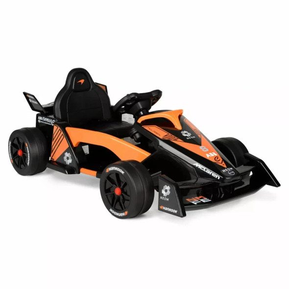 HYPER MCLAREN FORMULA F1 RACE CAR 12V BATTERY-POWERED VEHICLE , ORANGE/BLACK HYPER MCLAREN FORMULA F1 RACE CAR 12V BATTERY-POWERED VEHICLE , ORANGE/BLACK