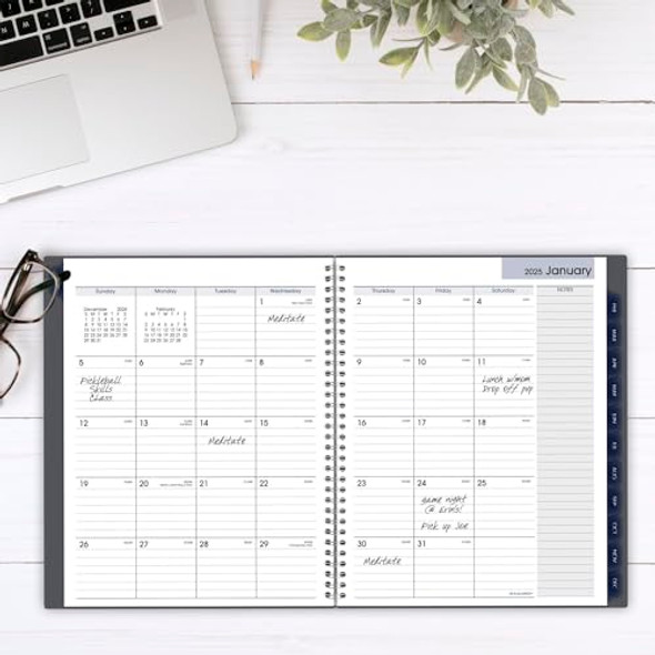 AT-A-GLANCE 2025 PLANNER MONTHLY 8" X 12" LARGE GC4700725 - GRAY New AT-A-GLANCE 2025 PLANNER MONTHLY 8" X 12" LARGE GC4700725 - GRAY New