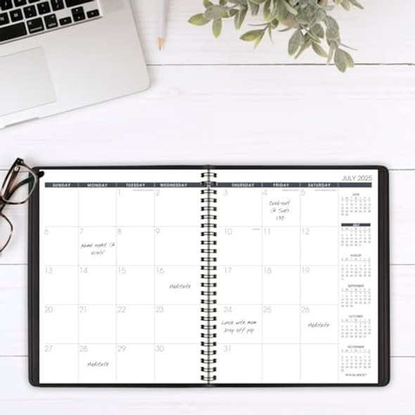AT-A-GLANCE PLANNER 2025-2026 ACADEMIC, MONTHLY APPOINTMENT BOOK, 7" X 8-3/4" AT-A-GLANCE PLANNER 2025-2026 ACADEMIC, MONTHLY APPOINTMENT BOOK, 7" X 8-3/4"