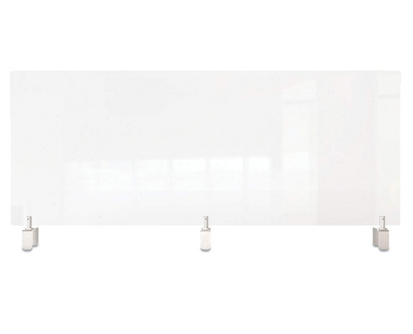 GHENT CLEAR PARTITION EXTENDER WITH ATTACHED CLAMP, 48 X 3.88 X 30 (GHEPEC3048A) New GHENT CLEAR PARTITION EXTENDER WITH ATTACHED CLAMP, 48 X 3.88 X 30 (GHEPEC3048A) New