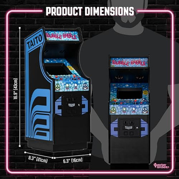 Numskull Quarter Arcades Bubble Bobble Collector's Edition Mini Arcade 1/4 New Numskull Quarter Arcades Bubble Bobble Collector's Edition Mini Arcade 1/4 New