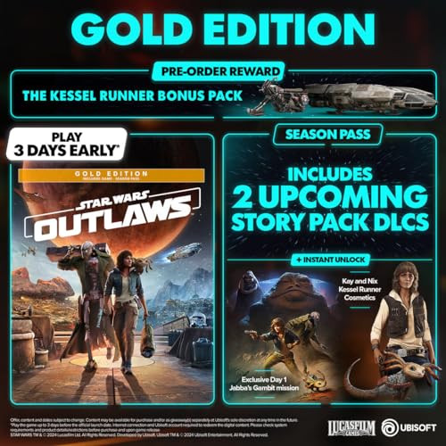 UBISOFT STAR WARS OUTLAWS - LIMITED EDITION (AMAZON EXCLUSIVE) XBOX SERIES X