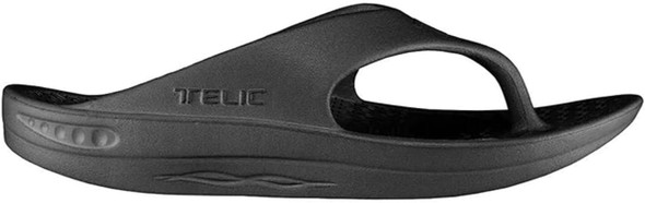 TELIC ARCH SUPPORT PAIN RELIEF ENERGY FLIP FLOPS MEN 10 WOMEN 11 MIDNIGHT BLACK New TELIC ARCH SUPPORT PAIN RELIEF ENERGY FLIP FLOPS MEN 10 WOMEN 11 MIDNIGHT BLACK New