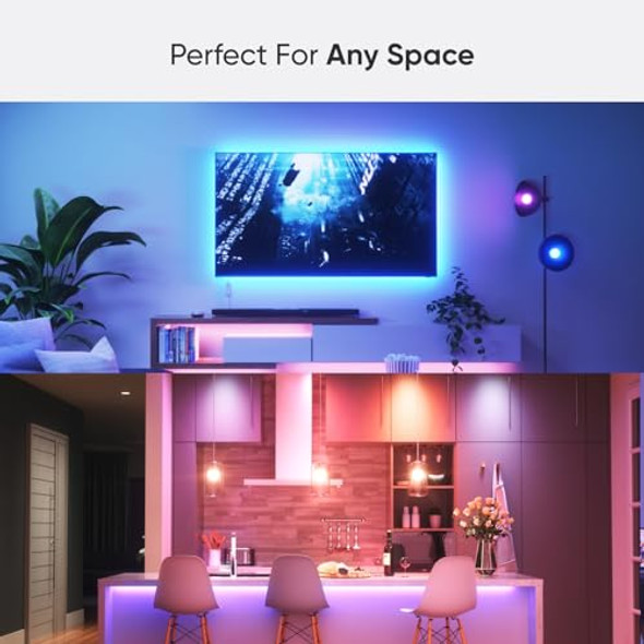 NANOLEAF ESSENTIALS MATTER BLUETOOTH LIGHTBULB (2PK) & LIGHTSTRIP 80" SMARTER NANOLEAF ESSENTIALS MATTER BLUETOOTH LIGHTBULB (2PK) & LIGHTSTRIP 80" SMARTER