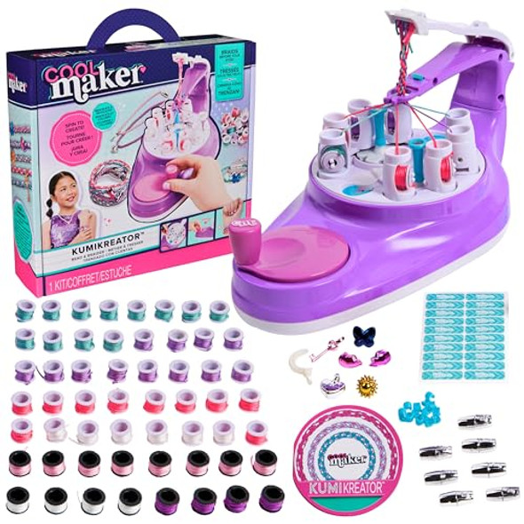 Cool Maker KumiKreator Bead & Braider Friendship Necklace & Bracelet Making Kit New Cool Maker KumiKreator Bead & Braider Friendship Necklace & Bracelet Making Kit New