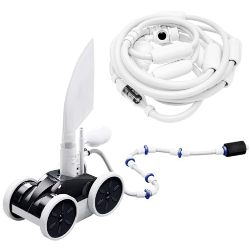 MAKHOON UPGRADE POOL PRESSURE SIDE SWEEPER PROFESSIONAL SOLUTION - BLACK/WHITE