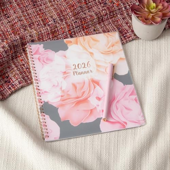 BLUE SKY 2026 MONTHLY PLANNER CALENDAR, 8" X 10", FLEXIBLE Cover, Joselyn BLUE SKY 2026 MONTHLY PLANNER CALENDAR, 8" X 10", FLEXIBLE Cover, Joselyn