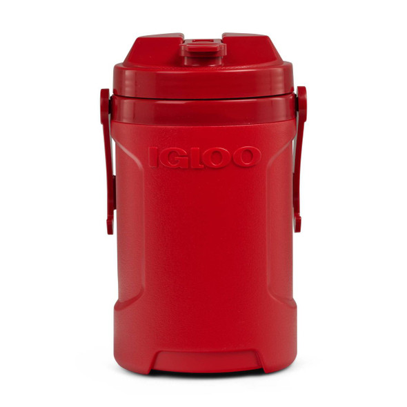 IGLOO LATITUDE HALF GALLON COOLER JUG BPA-FREE PORTABLE BEVERAGE SERVER - RED