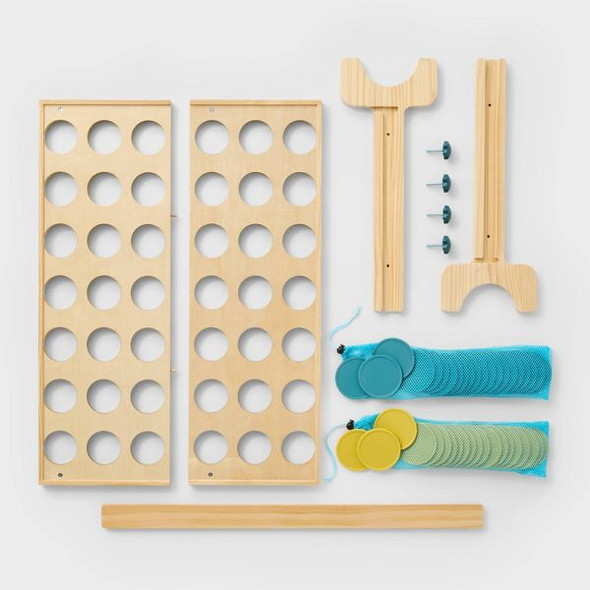 EMBARK GIANT CONNECT 4 - PINE/PLYWOOD