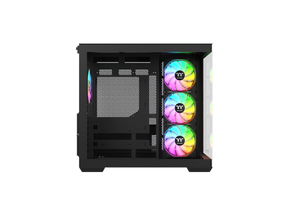 Thermaltake View 380 WS ARGB; Mid Tower Chassis; Side Wood Trim; 4x120mm ARGB