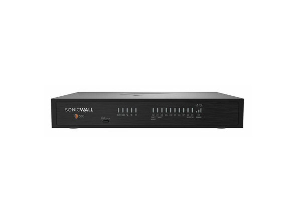 SonicWall TZ580 Firewall (Gen 8), w/ Secure Upgrade Plus (3-Year Advanced SonicWall TZ580 Firewall (Gen 8), w/ Secure Upgrade Plus (3-Year Advanced