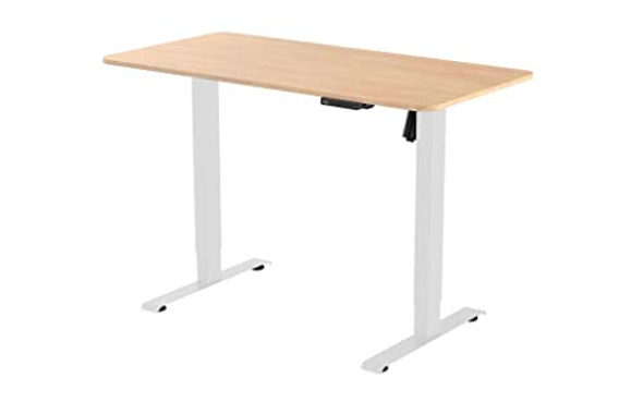 UNCAGED ERGONOMICS RISE UP ESSENTIAL ELECTRIC STANDING DESK ADJUSTABLE - WHITE UNCAGED ERGONOMICS RISE UP ESSENTIAL ELECTRIC STANDING DESK ADJUSTABLE - WHITE
