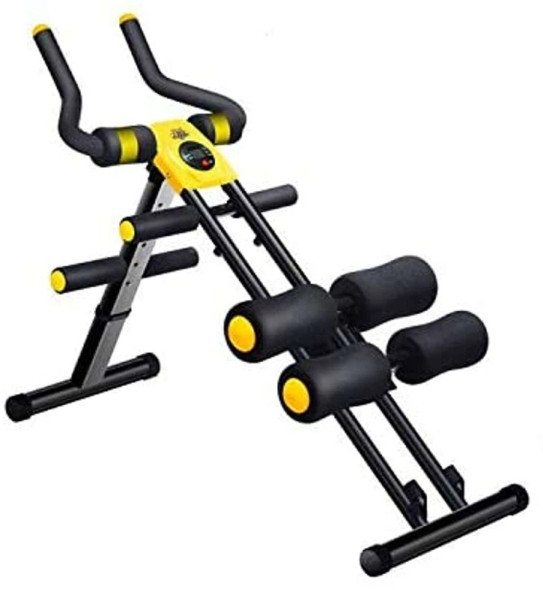 MAGIC BODY BUILDER 11 IN 1 5 SECS SHAPER ABDOMINAL EXERCISER - YELLOW