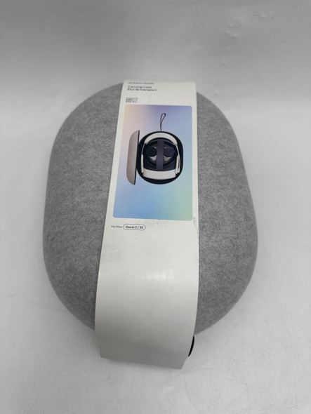 META QUEST CARRYING CASE — WORKS WITH META QUEST 3/3S — PREMIUM STYLE - GRAY