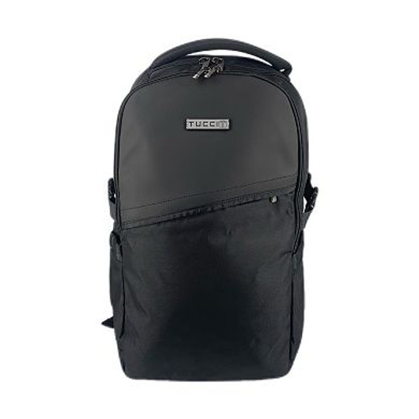 TUCCI ITALY SPRINTRIDER MULTI-COMPARTMENT BACKPACK - BLACK New