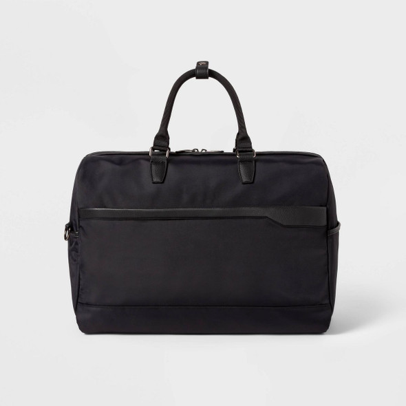 OPEN STORY SIGNATURE WEEKENDER BAG - BLACK