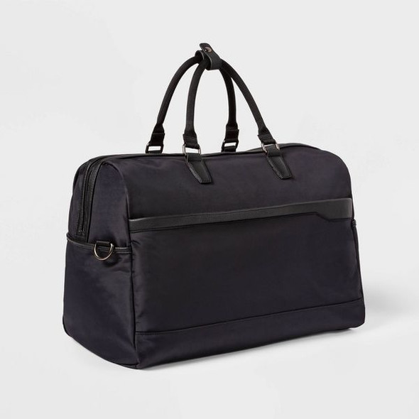 OPEN STORY SIGNATURE WEEKENDER BAG - BLACK