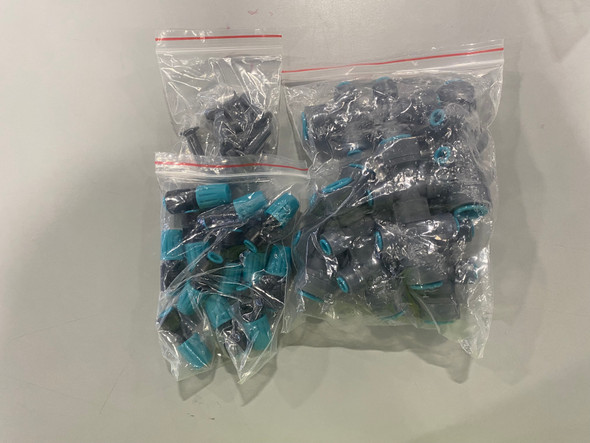 OVRAQ AUTOMATIC DRIP IRRIGATION KITS, 33FT PE PIPE,197FT PVC TUBING - BLACK/GRAY