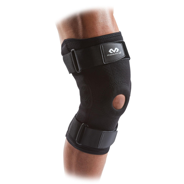 MCDAVID SPORT KNEE BRACE WITH HINGES - BLACK - LARGE/X-LARGE New