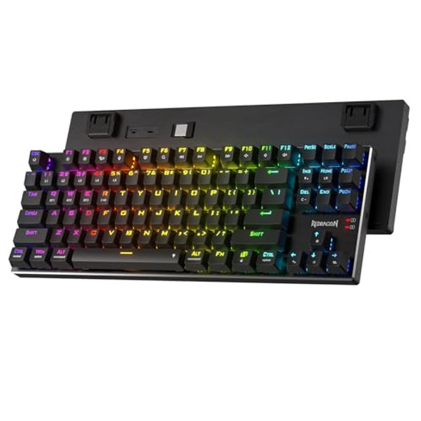 Redragon K660RGB-PRO Mechanical Keyboard, 80% 87, RED SWITCH - BLACK