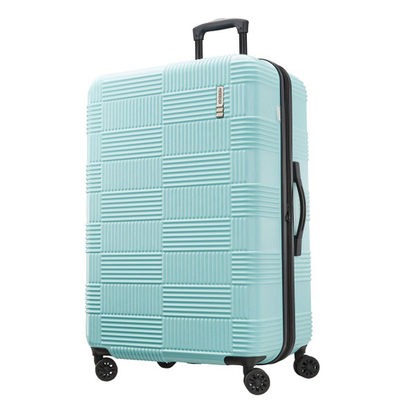 AMERICAN TOURISTER NXT HARDSIDE LARGE CHECKED SPINNER SUITCASE - MINT GREEN