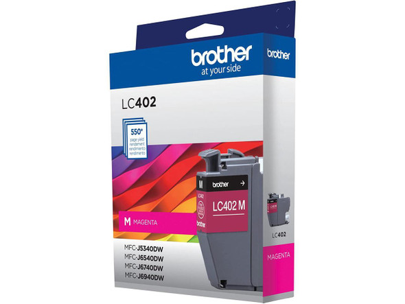 Brother LC402MS  Magenta Ink Cartridge for MFCJ5340DW J6540DW J6940DW Brother LC402MS  Magenta Ink Cartridge for MFCJ5340DW J6540DW J6940DW