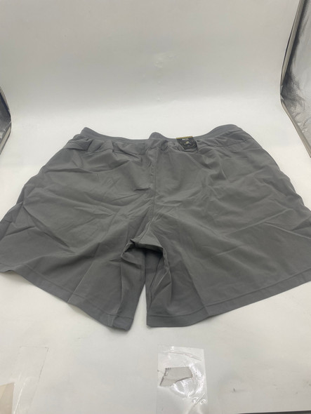 KICK START GEAR SPORTSWEAR SHORTS - SIZE: MEN 2XL - GRAY New
