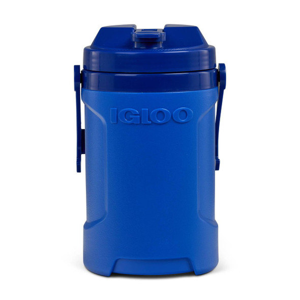 IGLOO LATITUDE HALF GALLON COOLER JUG - BLUE: INSULATED POLYPROPYLENE - BLUE