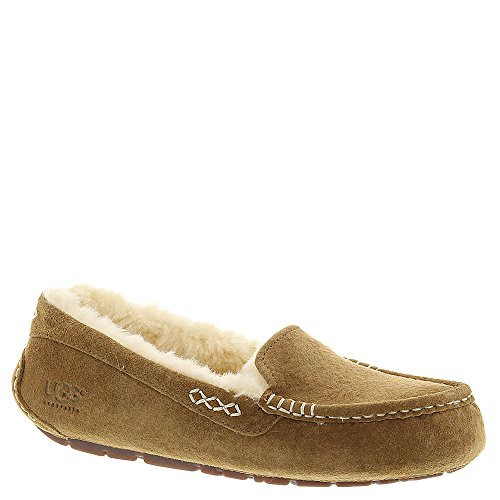1106878 UGG WOMEN'S ANSLEY SLIPPER SIZE WOMEN 9 CHESTNUT New