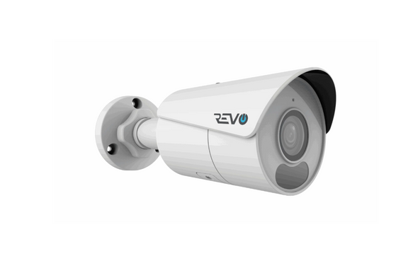 REVO ULTRA BLUE SERIES 4K IR BULLET CAMERA BUILT-IN MIC 60FT PRE-MADE CABLE New