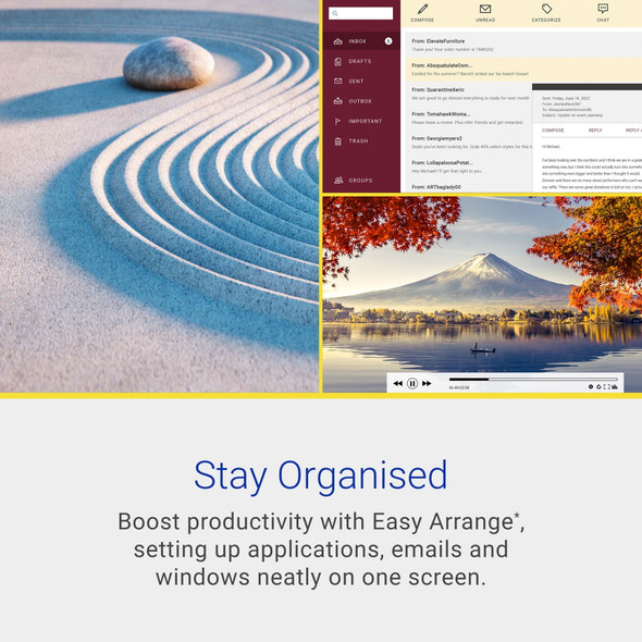 Dell S2725DS 27" WQHD Monitor 2560 x 1440 100Hz IPS 99% sRGB HDMI