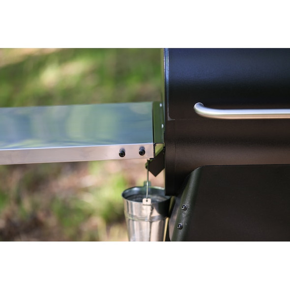 NUUK USA STAINLESS STEEL STEEL REMOVABLE WORK TABLE - STEEL/BLACK