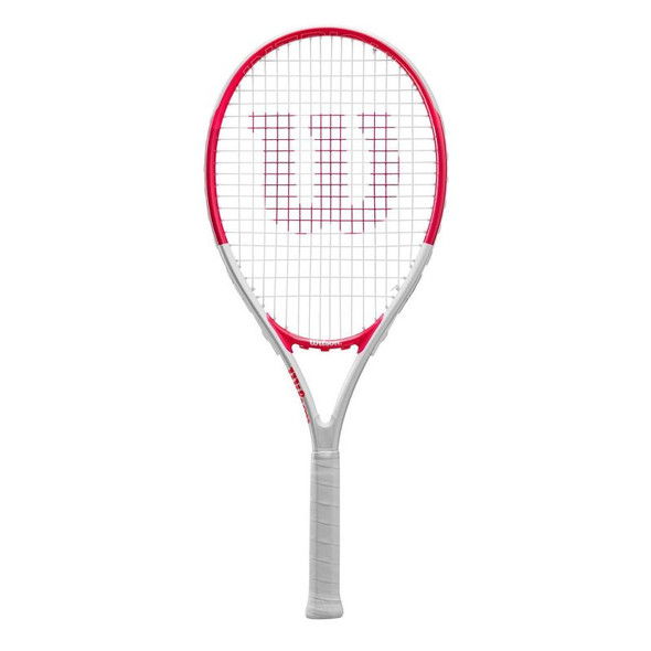 WILSON INTRIGUE TENNIS RACQUET - RED/WHITE