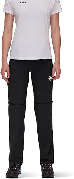 MAMMUT WOMEN'S HIKING PANTS - SIZE: WOMEN 12 (AU/UK W16) (EU W42) - BLACK New