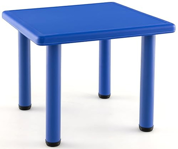 AXIDOU 24x24 Kids Activity Craft Durable Table - BLUE