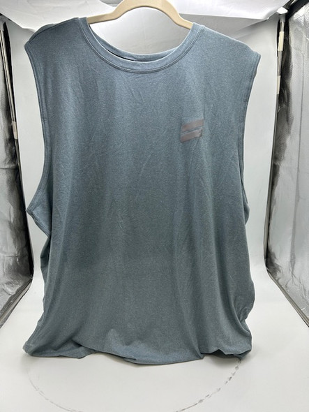 HURLEY EXIST BREATHE TANK HEATHERERD - SIZE: MEN XL - GLADIATOR GRAY New