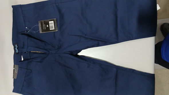 BLUE ICE PREMIUM CLOTHING STRAIGHT LEG PANTS - SIZE: MEN 34 - NAVY BLUE New