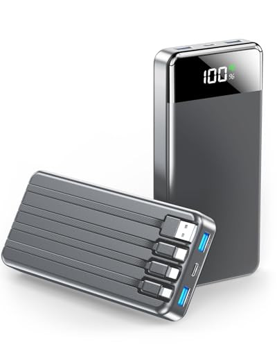 SABANI PORTABLE CHARGER 35000MAH 22.5W FAST CHARGING BATTERY PACK - BLACK