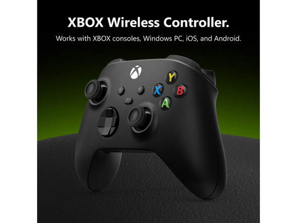 Xbox Wireless Controller - Carbon Black for Xbox Series X|S, Xbox One, and