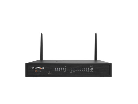 SonicWall TZ380W Network Security Firewall - Intrusion Prevention - 8 Port - 5
